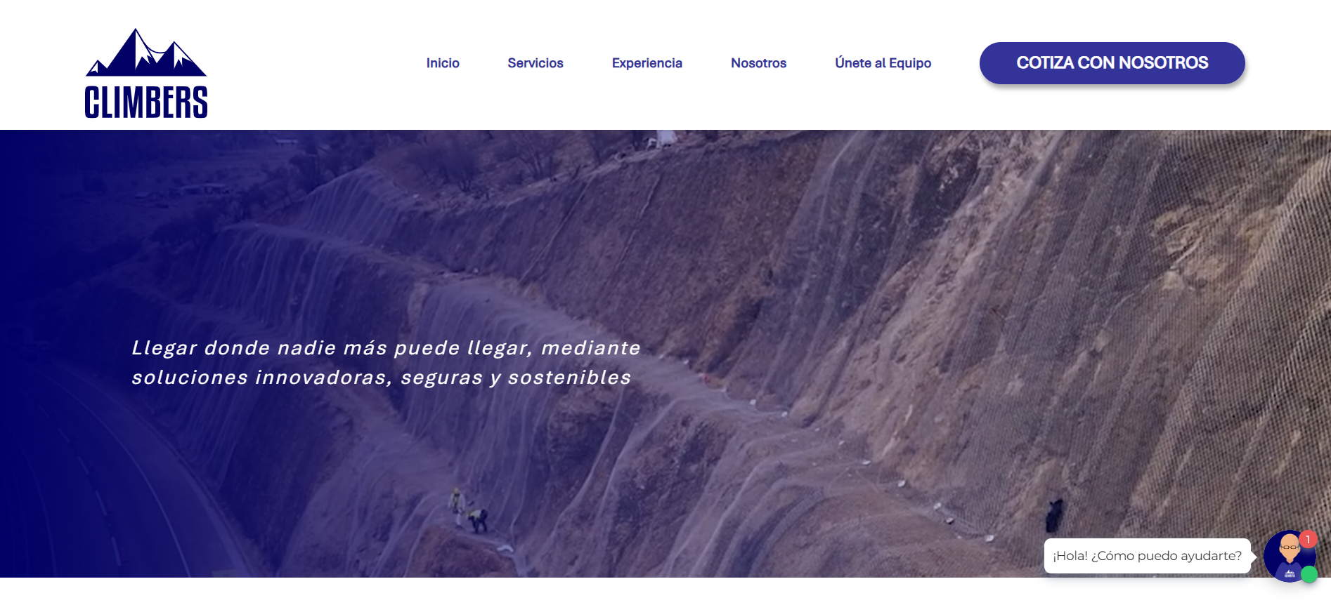 Climbers - Sitio web